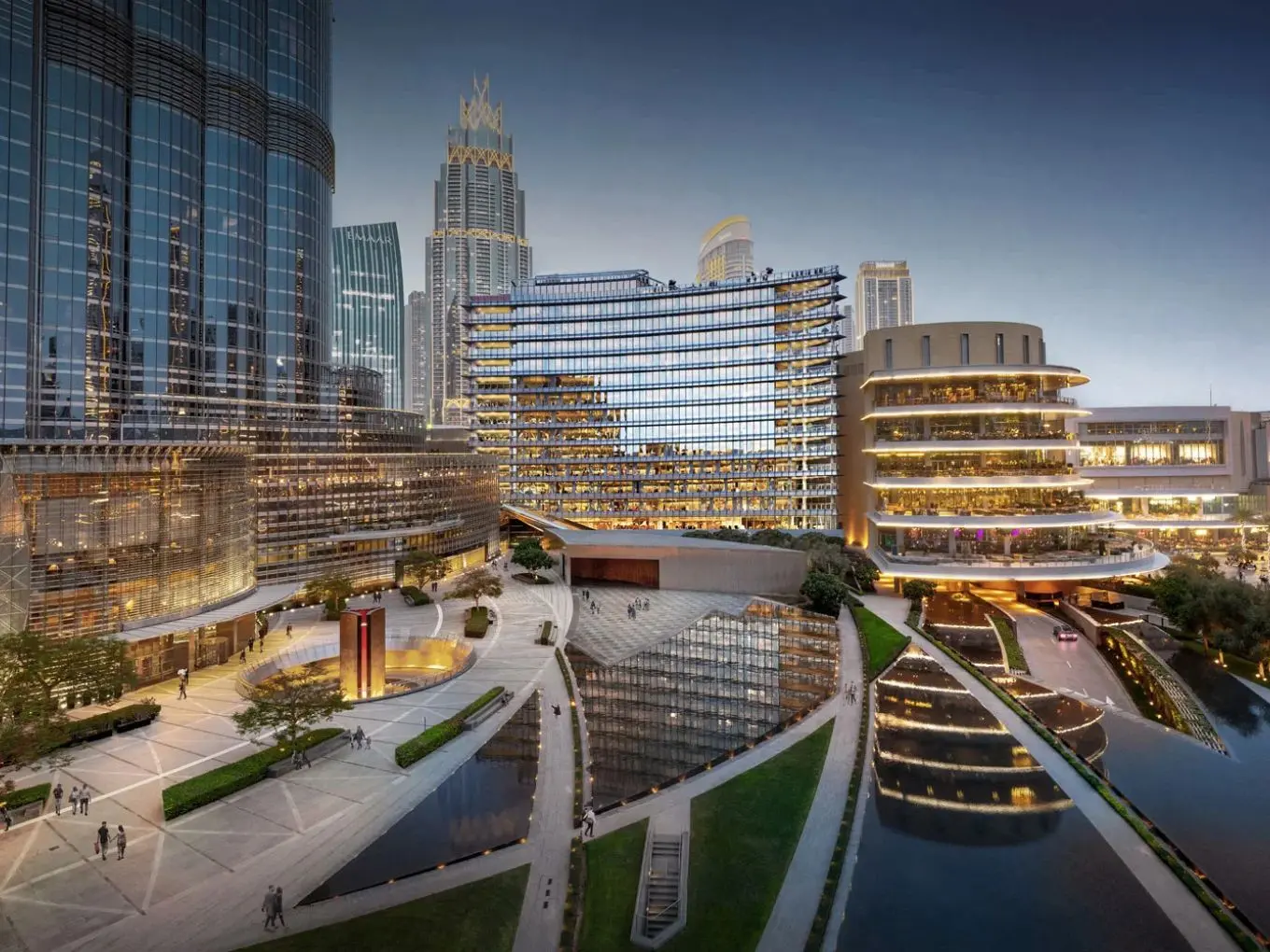 1-Bedroom Apartments at Avarra Residences by Palace — High-Floor Skyline View — view 3