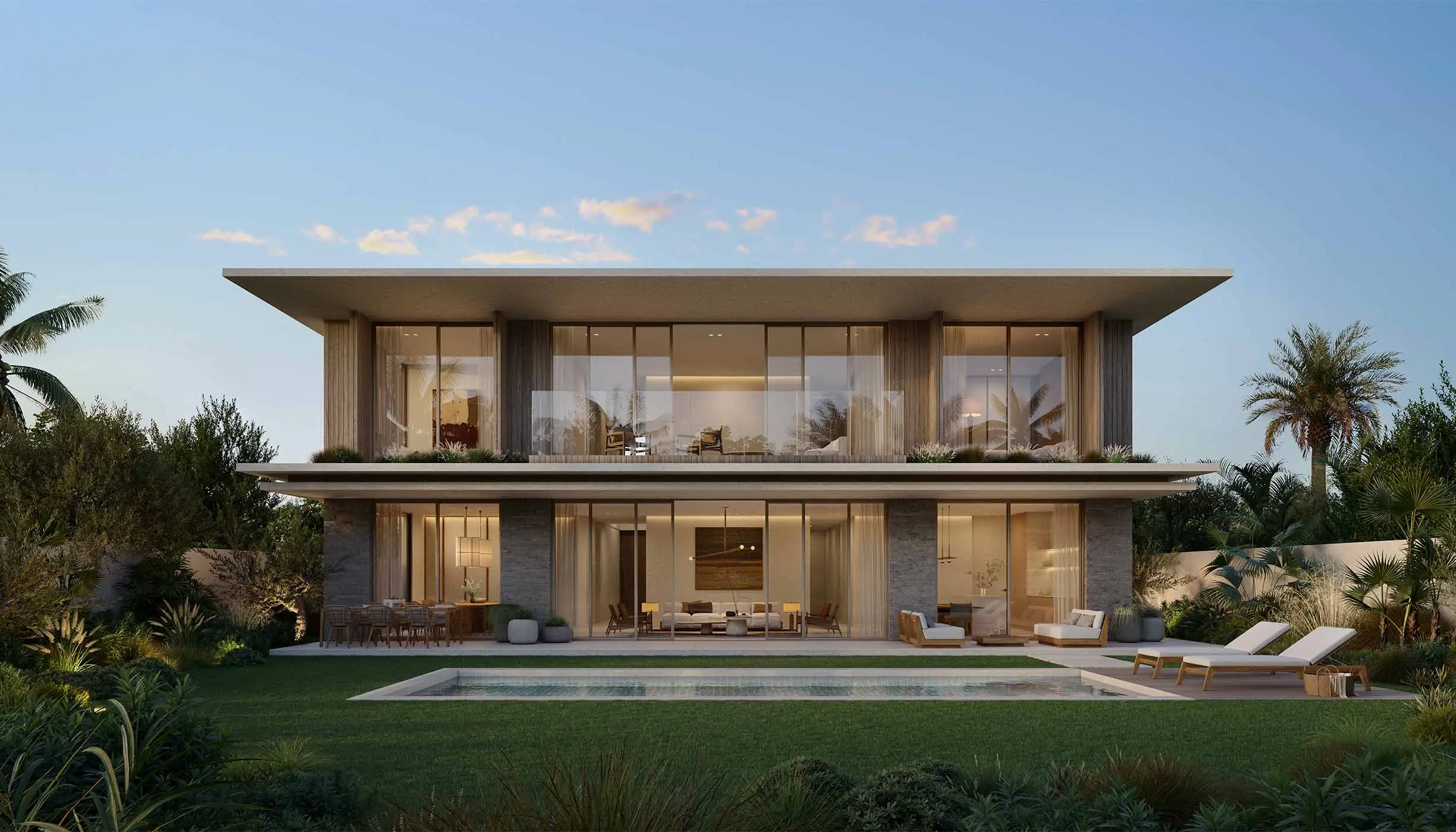 3-Bedroom Villas at Eden Hills — High-Floor Skyline View — view 5