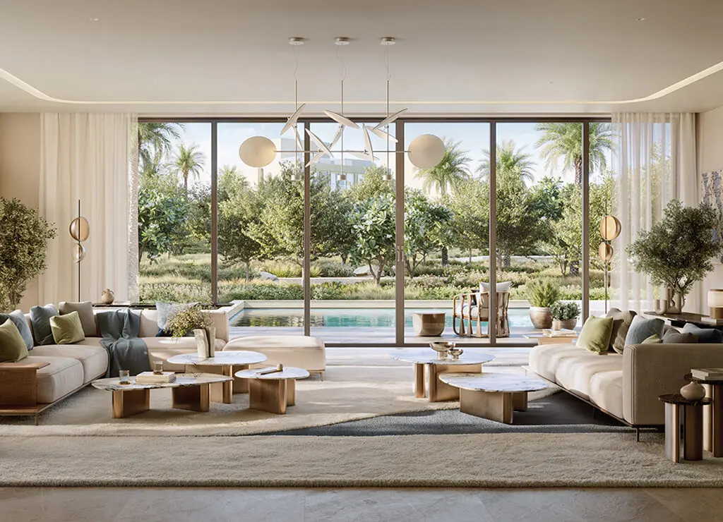 3-Bedroom Villas at The Oasis by Emaar — High-Floor Skyline View — view 6