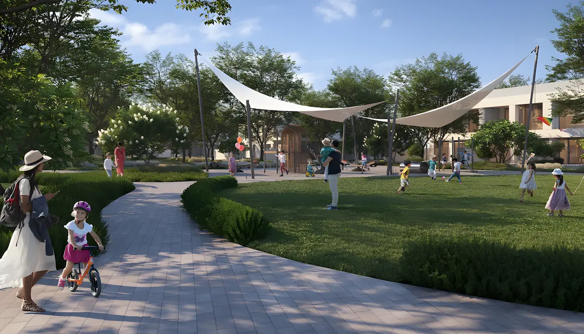 Lagoon-Facing Plot — The Oasis Mirage — view 3