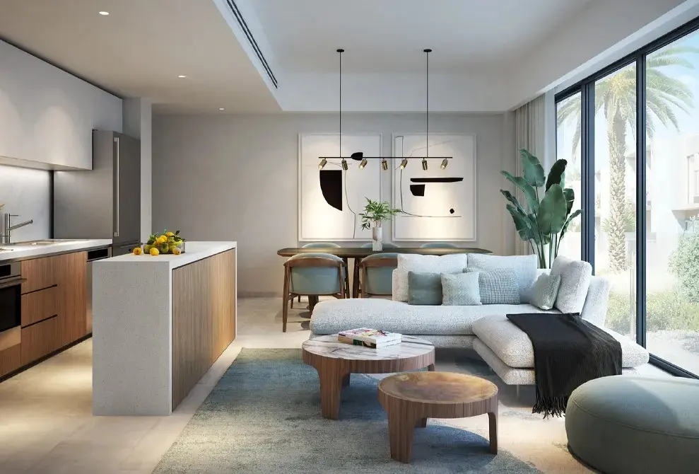 4-Bedroom Villas at The Valley by Emaar — High-Floor Skyline View — view 3